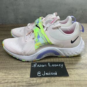 Nike~Women’s~Renew In Season Tr 12 PRM Light Pink Ghost Green Shoes~Size 6.5.